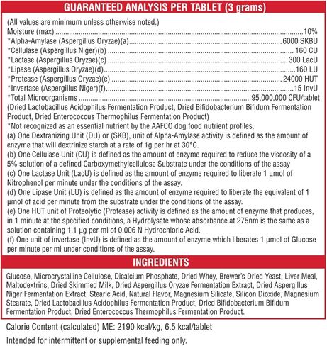 Petco Brand - Well & Good Digestive Enzymes & Probiotics Chewable Dog Tablets, 9.5 oz., Count of 90 in Kuwait