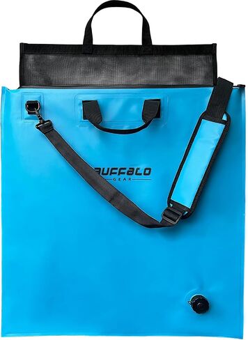 Buffalo Gear Fish Tournament Weigh in Bag for Bass Fishing, Heavy Duty Fish Bag for Caught Fish Waterproof,Leakproof,Puncture Resistant in Saudi Arabia