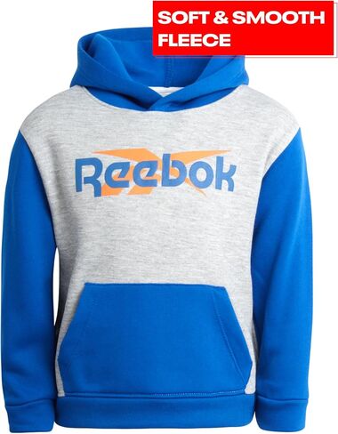 Reebok Baby Boys' Jogger Set - 3 Piece Fleece Sweatsuit Playwear Set (Size: 12M-7) in Saudi Arabia