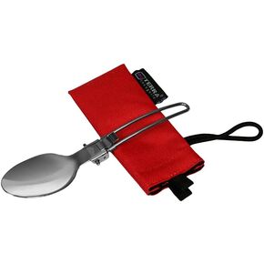 Terra Incognita Foldable Spoon - Portable, Compact, and Versatile Folding Utensil for Camping, Hiking, and Outdoor Activities in Kuwait