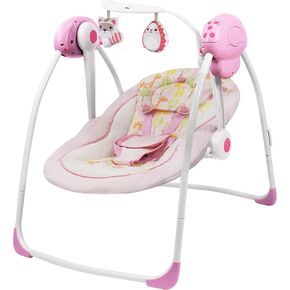 Vannetgo Comfort Portable Swing,Comfort Baby Rocking Chair with Soothing Music，Foldable,Bionic Design, Baby Sleeps Peacefully (25103)