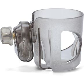 حامل أكواب عالمي من Xthuge، حامل أكواب عربة الأطفال، حامل أكواب الدراجة، حامل أكواب مصمم من عيار كبير، حامل أكواب يدور 360 درجة (أسود) in Kuwait