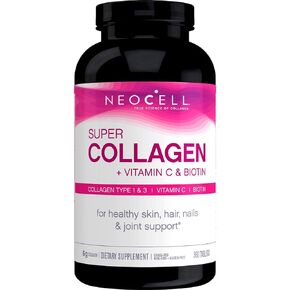 Super Collagen Super Collagen + C Supplement Tablet (360Count), 360Count (Packaging may Vary) in Kuwait