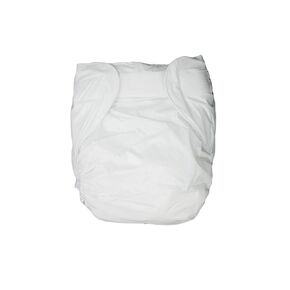 حفاضات Haian ABDLA لحفاضات سلس البول AIO PVC (S-M، أزرق فاتح)