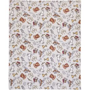 NoJo Harry Potter Magical Moments Grey and White Super Soft Baby Blanket in Kuwait