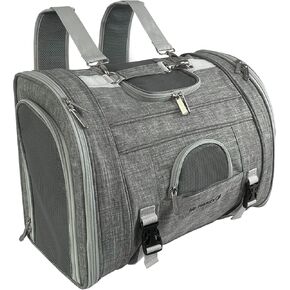 Mr. Peanut's Monterey Series Convertible Backpack Airline Approved Pet Carrier for Small Pets, Please Check Sizing in Kuwait