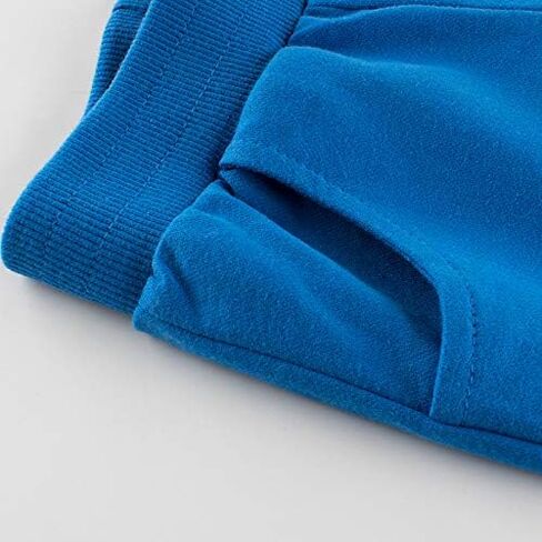 Toddler Boys Summer Knit Shorts with Pocket, 2/3/4 Pack Baby Pull-On Soft Active Shorts in Saudi Arabia