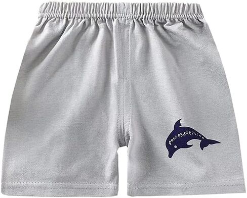Toddler Shorts for Baby Boy Cotton Summer Lightweight Shorts Little Boys Short Pants Multipack in Saudi Arabia