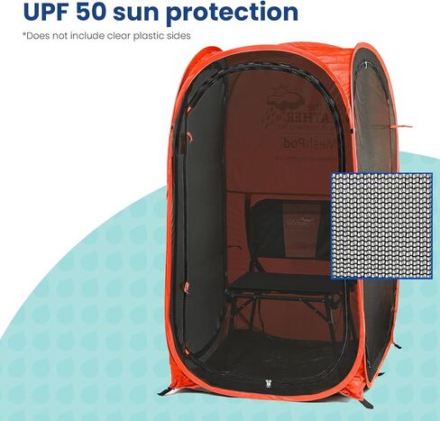 Under the Weather MeshPod 1-Person Pop-up Fine-Gauge Mesh Weather Pod. The Original, Patented WeatherPod in Kuwait