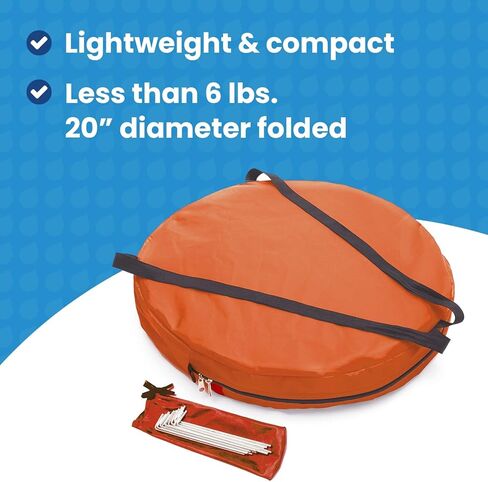 Under the Weather MeshPod 1-Person Pop-up Fine-Gauge Mesh Weather Pod. The Original, Patented WeatherPod in Kuwait