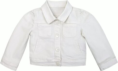 KIDSCOOL SPACE Baby Denim Jacket,Little Toddler Kids Simple Design Stretch Jean Coat in Saudi Arabia