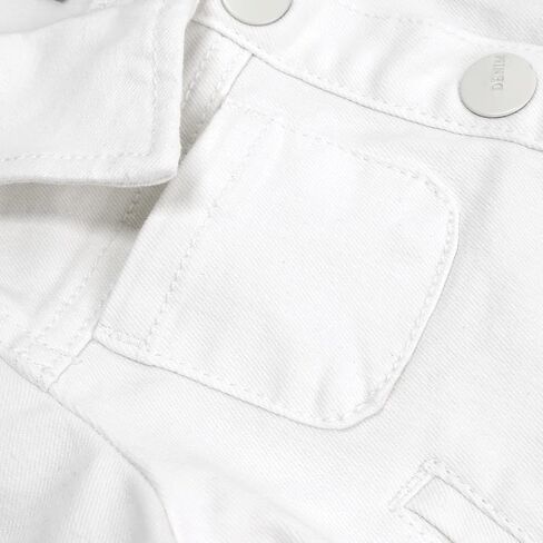 KIDSCOOL SPACE Baby Denim Jacket,Little Toddler Kids Simple Design Stretch Jean Coat in Saudi Arabia