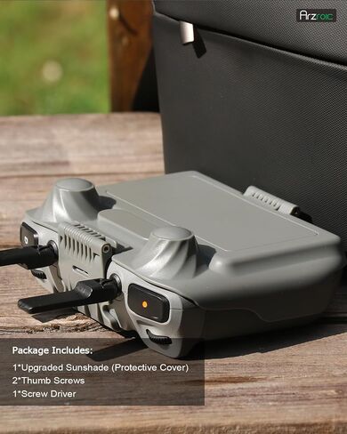 Arzroic Sun Hood Shade for DJI RC 2, DJI Mini 4 Pro & DJI Air 3 Accessories Controller Screen Protector Joystick Cover in Saudi Arabia