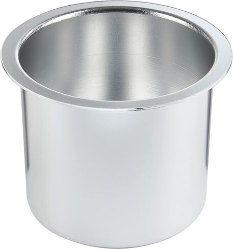 Brybelly Poker Table Cup Holder Inserts - Durable and Rust-Proof, Drop-In Table Cup Holder for 3.375" Hole - 3" Deep with 3.25" Inside Diameter - Vivid Black Aluminium, Pack of 10 in Saudi Arabia