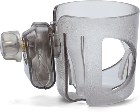 حامل أكواب عالمي من Xthuge، حامل أكواب عربة الأطفال، حامل أكواب الدراجة، حامل أكواب مصمم من عيار كبير، حامل أكواب يدور 360 درجة (أسود) in Kuwait