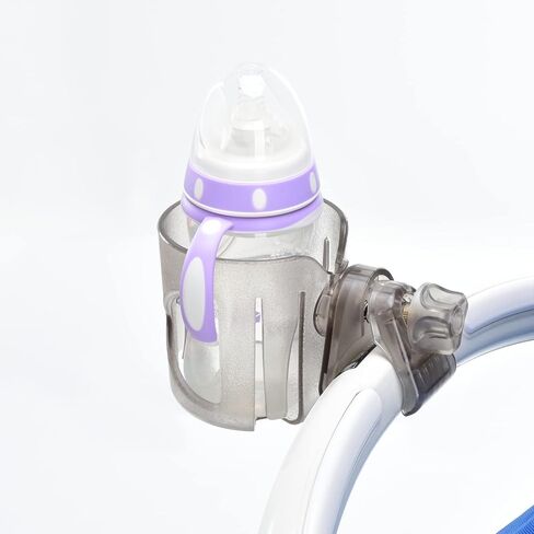 حامل أكواب عالمي من Xthuge، حامل أكواب عربة الأطفال، حامل أكواب الدراجة، حامل أكواب مصمم من عيار كبير، حامل أكواب يدور 360 درجة (أسود) in Kuwait