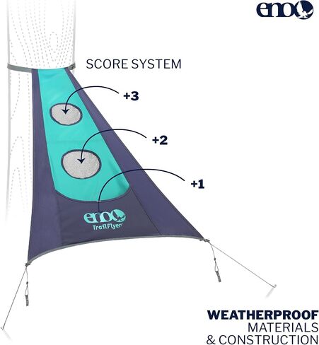ENO - TrailFlyer Outdoor Game - Outdoor Accessories for Hiking, Camping, Beach, and Festivals - Navy/Seafoam in Saudi Arabia