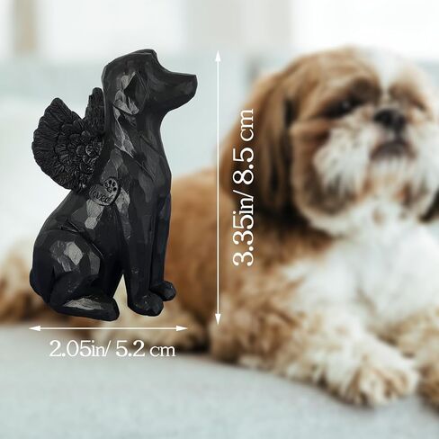 Angel Dog Figurine, Dog Memorial Gifts for Loss of Dog, Pet Memorial Gifts for Dogs, Dog Remembrance Gift, Loss of Dog Sympathy Gift, Pet Loss Gifts, Bereavement Gifts, Dog Statue with Angel Wings in Saudi Arabia
