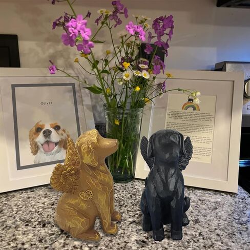 Angel Dog Figurine, Dog Memorial Gifts for Loss of Dog, Pet Memorial Gifts for Dogs, Dog Remembrance Gift, Loss of Dog Sympathy Gift, Pet Loss Gifts, Bereavement Gifts, Dog Statue with Angel Wings in Saudi Arabia