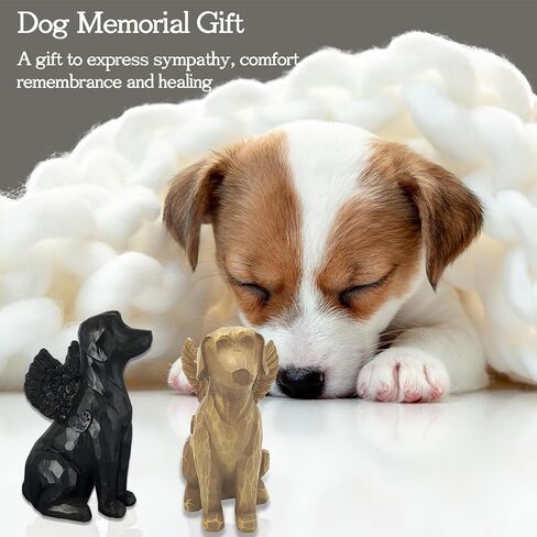 Angel Dog Figurine, Dog Memorial Gifts for Loss of Dog, Pet Memorial Gifts for Dogs, Dog Remembrance Gift, Loss of Dog Sympathy Gift, Pet Loss Gifts, Bereavement Gifts, Dog Statue with Angel Wings in Saudi Arabia