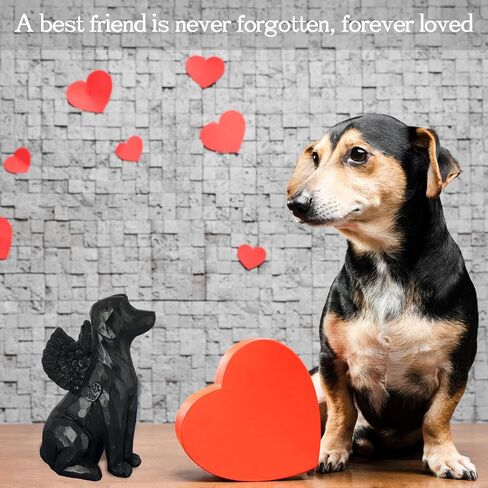 Angel Dog Figurine, Dog Memorial Gifts for Loss of Dog, Pet Memorial Gifts for Dogs, Dog Remembrance Gift, Loss of Dog Sympathy Gift, Pet Loss Gifts, Bereavement Gifts, Dog Statue with Angel Wings in Saudi Arabia