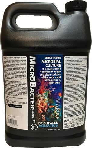 Brightwell Aquatics MicroBacter Clean Marine Aquarium Cleaner Aid, 250 ml in Kuwait