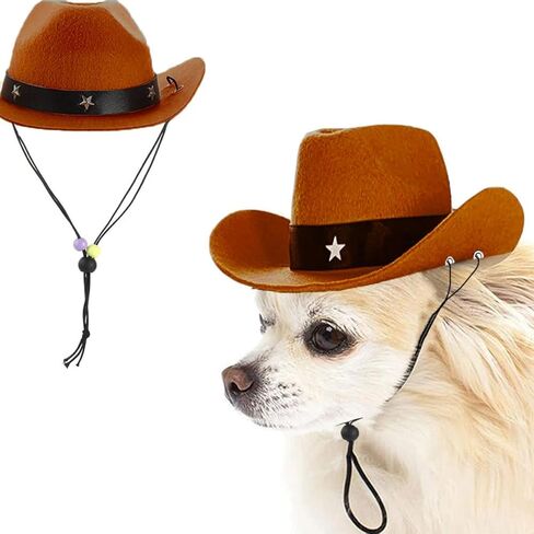 الحيوانات الأليفة رعاة البقر زي رعاة البقر قبعة جميلة ووشاح لجرو هريرة قبعة وباندانا مجموعة الكلاب القطط مهرجان الحفلات اليومية هالوين ارتداء 2 قطعة in Kuwait