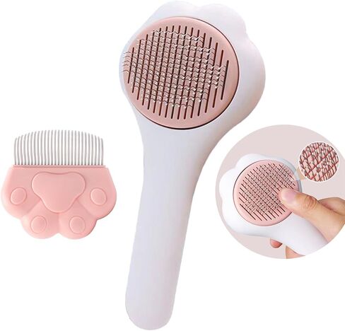 Aeecruny Pet Grooming Tool for Dogs and Cats - Professional Pet Hair Remover Comb, Removes Loose Hair & Tangles, for Cat, Dog, Rabbit in Saudi Arabia