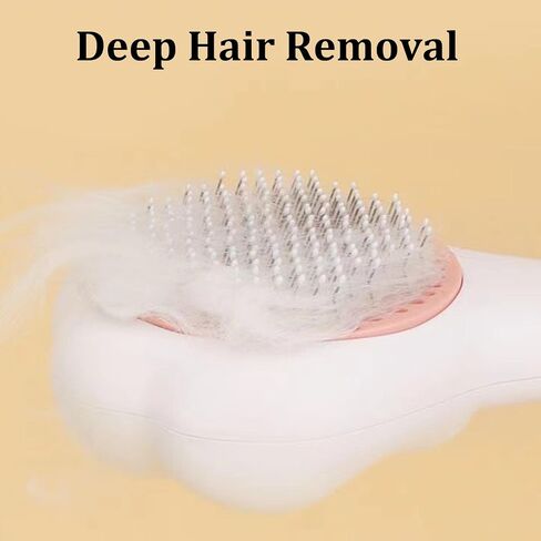 Aeecruny Pet Grooming Tool for Dogs and Cats - Professional Pet Hair Remover Comb, Removes Loose Hair & Tangles, for Cat, Dog, Rabbit in Saudi Arabia