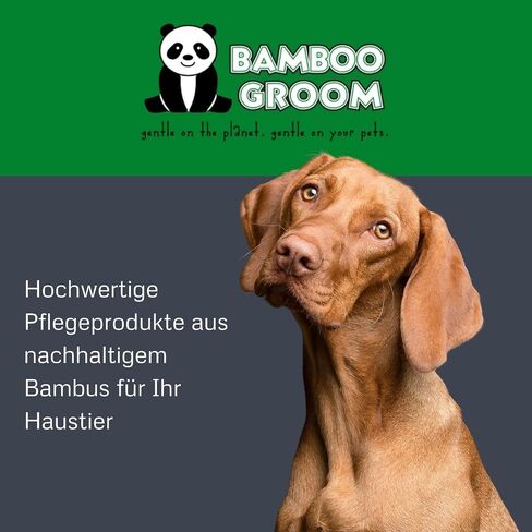 Alcott Bamboo Groom Rotating Pin Comb with 31 Rounded Pins for Pets in Saudi Arabia