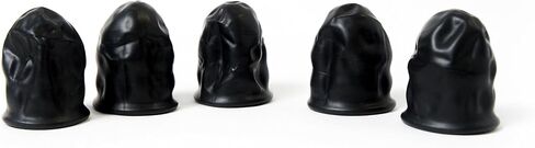 Bertech Black Dissipative Finger Cots, 4 مل سميك (عبوة من 720), ESDFC-B-5S in Saudi Arabia