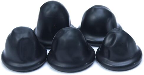Bertech Black Dissipative Finger Cots, 4 مل سميك (عبوة من 720), ESDFC-B-5S in Kuwait