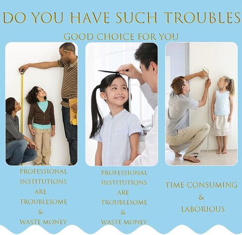 Growth Chart for Kids,Removable Adjustable 3D Dinosaur Magnetic Height Chart for Kids,Height Ruler Nursery Dinosaur Wall Decals for Kids Sticker for Nursery Playroom Wall Decor in Saudi Arabia