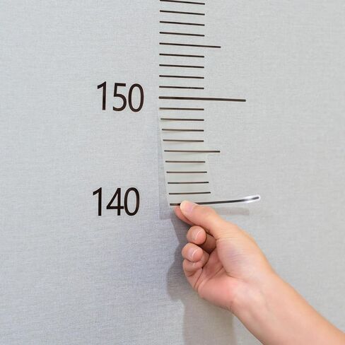 ملصق حائط لمخطط النمو من موويل - ملصق حائط مخطط ارتفاع الطفل، مخطط نمو الارتفاع، ملصقات حائط للاطفال بالانش للمنزل والفصول الدراسية والحضانة وغرفة الاطفال قياس الاطفال الاولاد والبنات in Kuwait