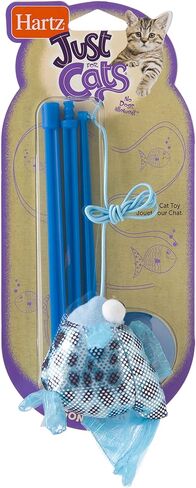Hartz Just for Cats Gone Fishin Cat Toy | Assorted Colors | 1-Unit in Saudi Arabia