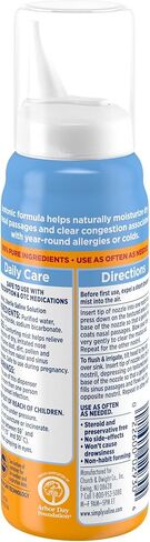 Simply Saline Nasal Mist 3 oz (Pack of 4) in Saudi Arabia
