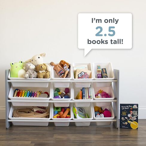 طاولة جانبية للتخزين مكونة من 4 صناديق من Humble Crew، خشب طبيعي/أبيض in Kuwait