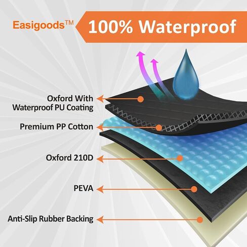 Easigoods Waterproof,Scratch Resistant Car Backseat Cover for Dogs and Pets.Backseat Protector for Small,Medium,Large Cars SUV Truck.Mesh Window,Useful 3 Pockets,Kid-and-Dog Shareable Backseat in Saudi Arabia