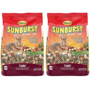 Higgins 2 Pack of Sunburst Gourmet Blend Rabbit Food, 3 Pounds Each in Saudi Arabia