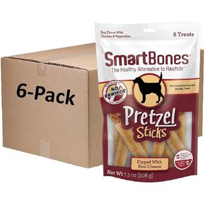 SmartBones No Artificial Colors or Preservatives Pretzel-Style Chews, Treat Your Dog to a Fun Shapped Rawhide-Free Chew in Kuwait