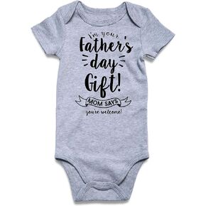 UNIFACO Baby Bodysuit for Boys and Girls, 95% Cotton Graphic Outfit in Kuwait