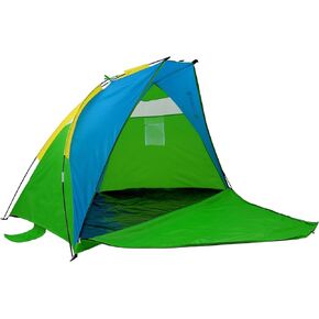 GigaTent Sun Shelter Beach Cabana Tent – Instant Set Up, UV Resistant, Waterproof - 7’ x 4’ with Mesh Windows - Zipper Door Doubles as Floor Extension in Kuwait