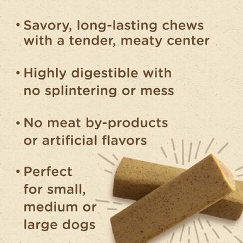 Rachael Ray Nutrish Soup Bones Dog Treats, Chicken Flavor, 3-Count , 6.3 Oz, (Pack Of 4) in Kuwait