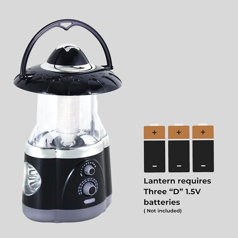 Northpoint Multifunctional Radio Camping Lantern, Battery Powered, LED Lantern, Tent Light, Perfect Lantern Flashlight for Hurricane, Emergency, Survival Kits, Hiking, Fishing, Home Decor. in Saudi Arabia