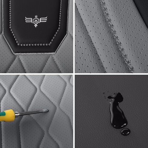 واقيات مقاعد السيارة العالمية من LINGVIDO غطاء مقعد السيارة المقاوم للماء وسائد مقعد السيارة in Kuwait