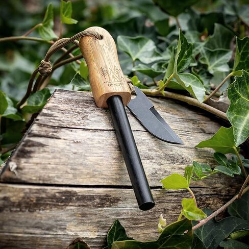 Camp Buddy „Bamboo Fire Starter Kit - Large Magnesium Flint and Steel for Your Bushcraft, Survival, Camping and Fire Starter Backpacking Gear in Saudi Arabia
