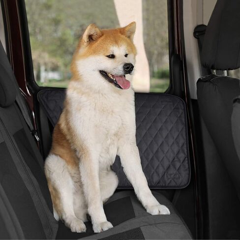 Zone Tech Car Door Pet Barrier - Black Premium Quality Heavy Duty Waterproof, Scratchproof Side Barrier Dog Pet Vehicle Interior Door Cover- Universal Size Fits Cars, Trucks & SUVs (1 Right &1 Left) in Kuwait