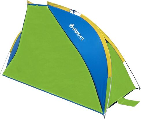 GigaTent Sun Shelter Beach Cabana Tent – Instant Set Up, UV Resistant, Waterproof - 7’ x 4’ with Mesh Windows - Zipper Door Doubles as Floor Extension in Kuwait
