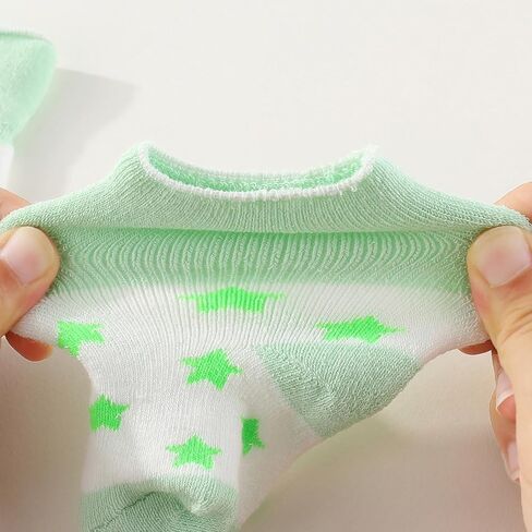 MAMIMAKA Unisex Baby Terry Socks 5-Pack for Baby boy and girl 0-12 Months Warm Cotton Socks in Saudi Arabia