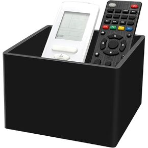 حامل جهاز التحكم عن بعد من DELIPPLY، منظم العلبة عن بعد، صندوق تخزين الوسائط عن بعد للتلفزيون الأكريليك، أسود in Kuwait